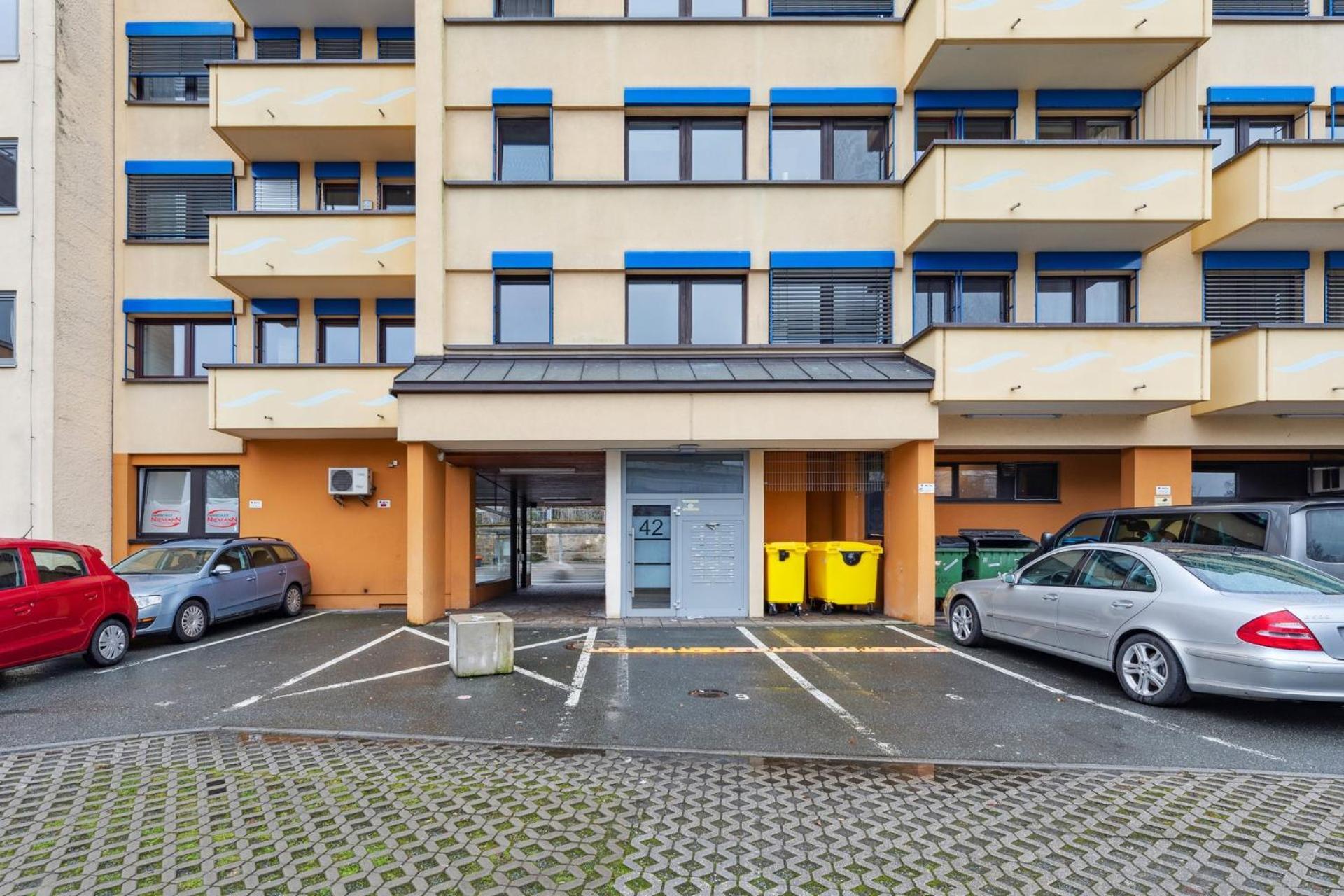 Gemütliches Apartment im Zentrum Bayreuths mit Balkon Exterior foto