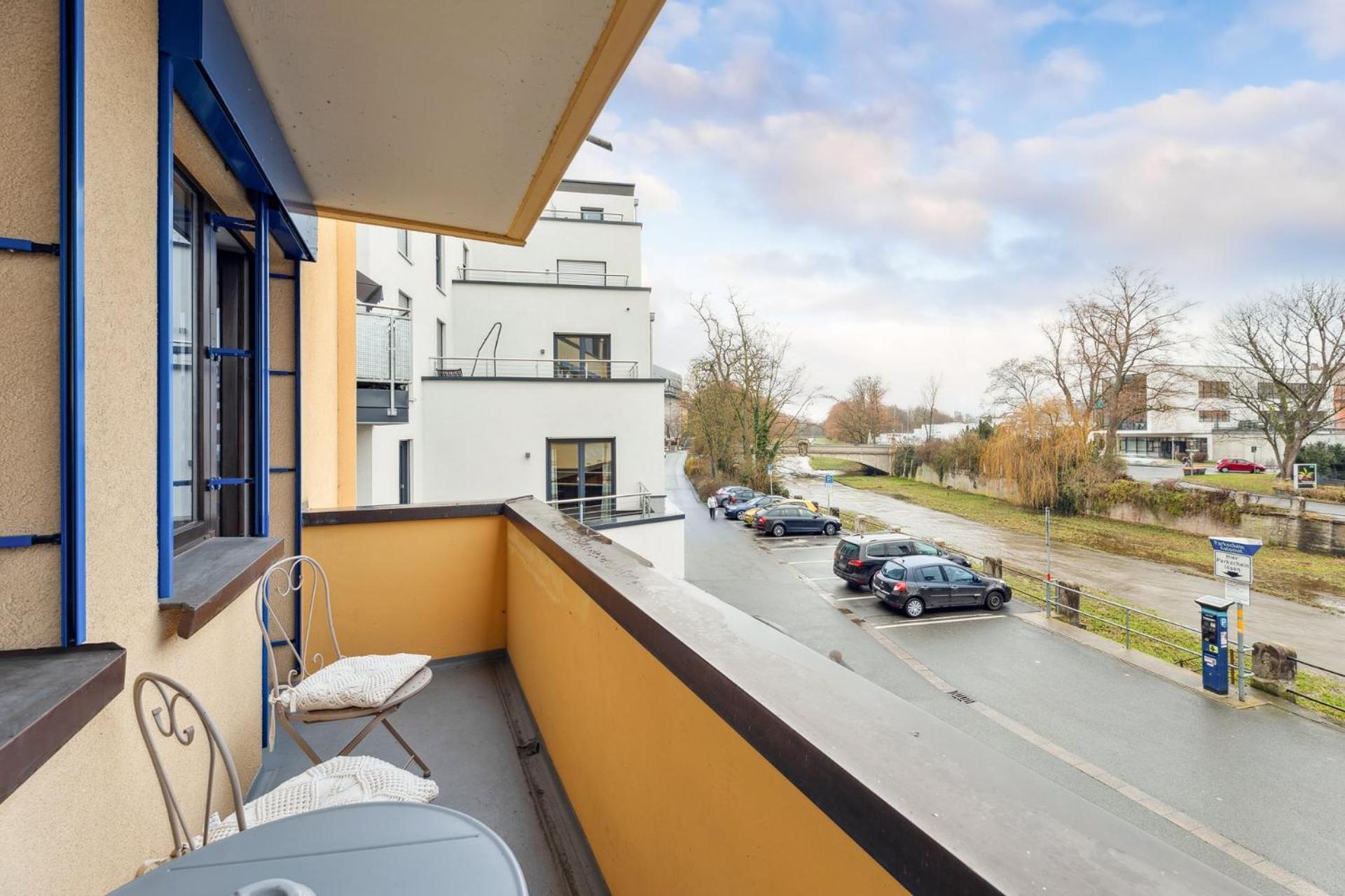 Gemütliches Apartment im Zentrum Bayreuths mit Balkon Exterior foto