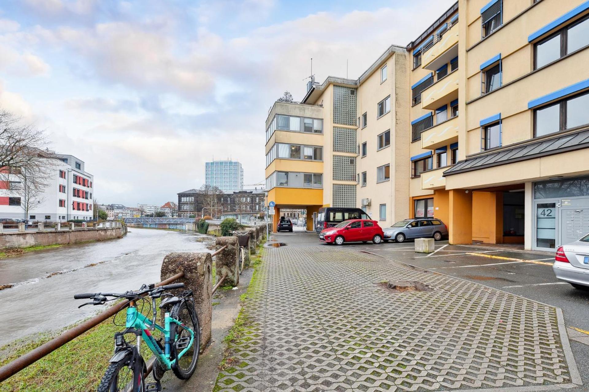 Gemütliches Apartment im Zentrum Bayreuths mit Balkon Exterior foto